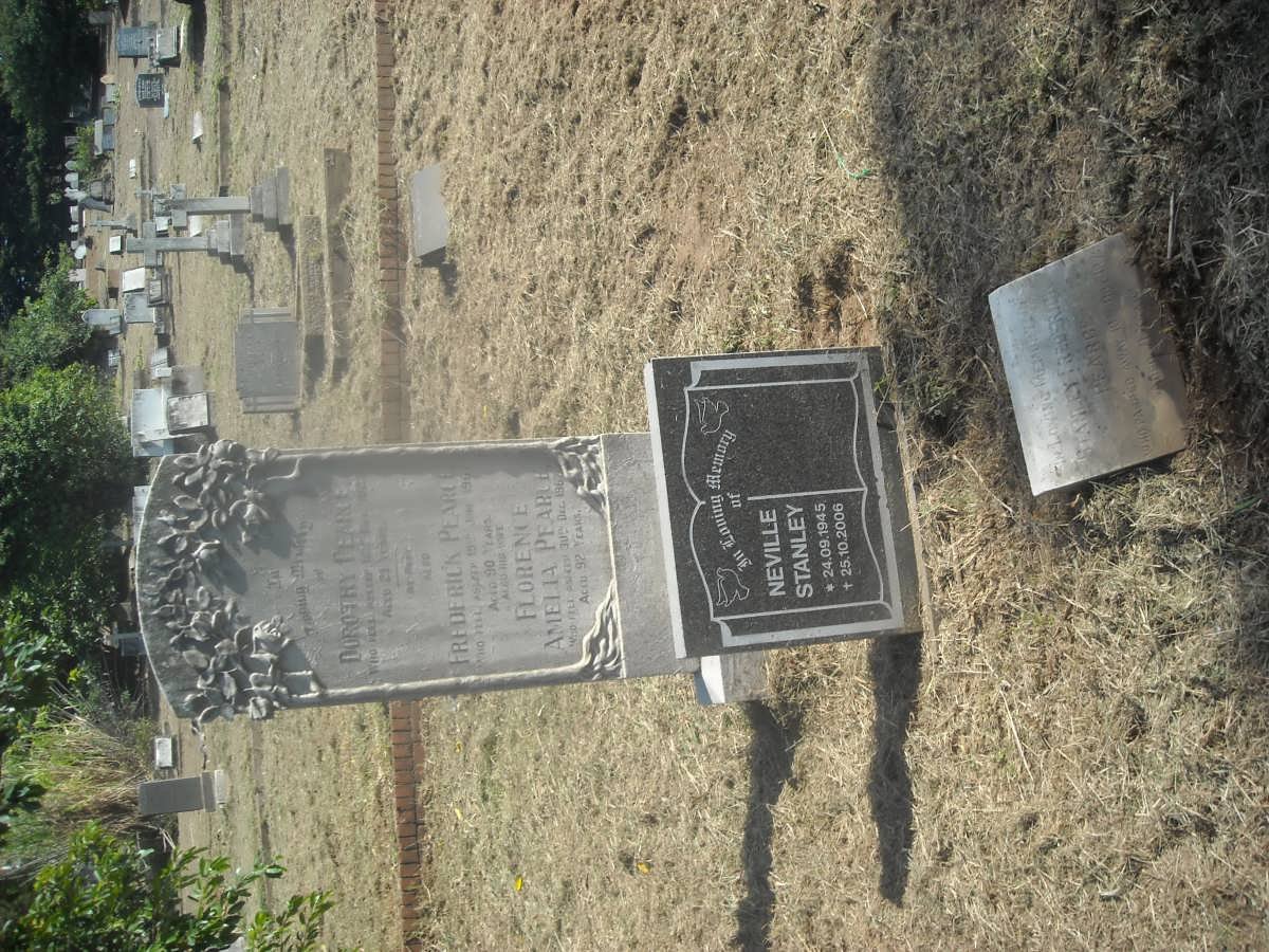 PEARCE Frederick -1967 &amp; Florence Amelia -1967 :: PEARCE Dorothy -1927 :: PEARCE Neville Stanley 1945-2006 :: ?