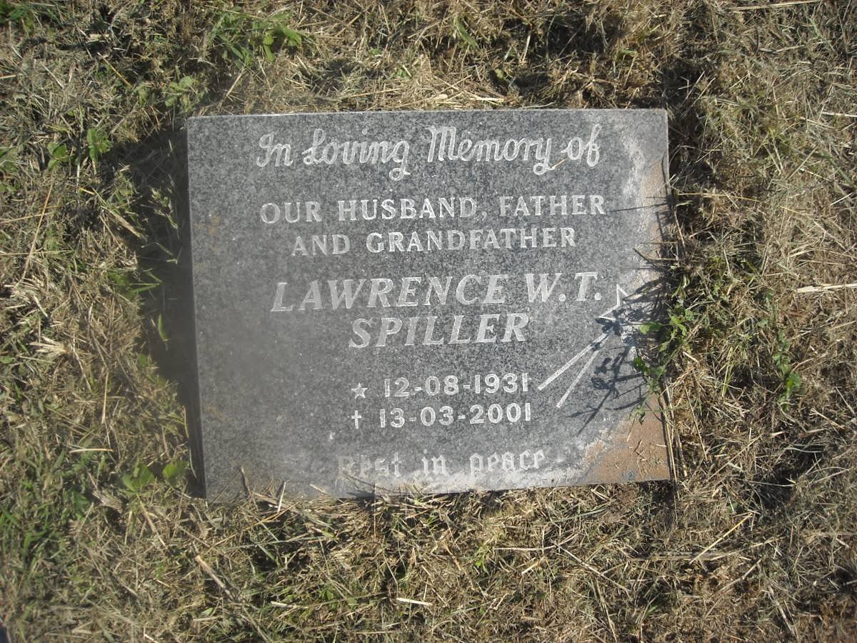 SPILLER Lawrence W.T. 1931-2001