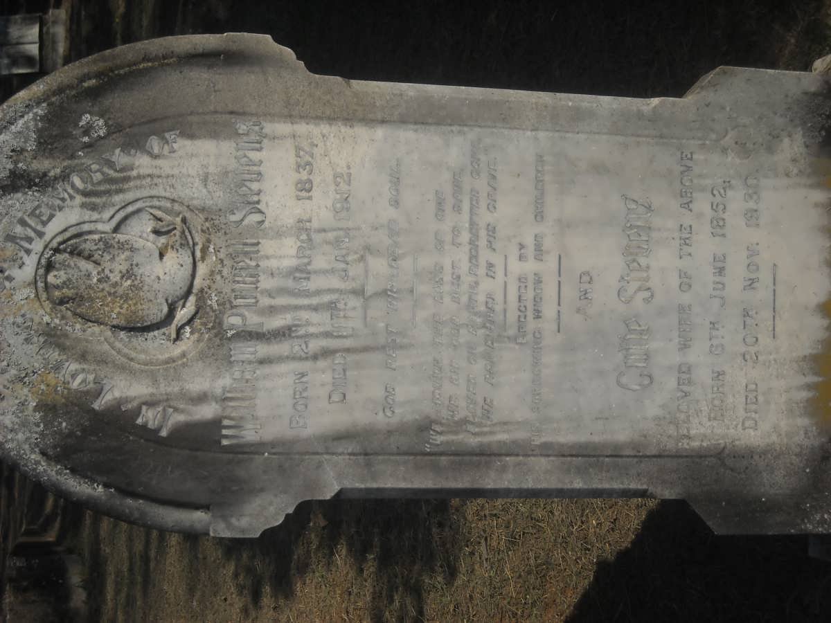STEVENS William P? 1837-1912 &amp; G? 1852-1930