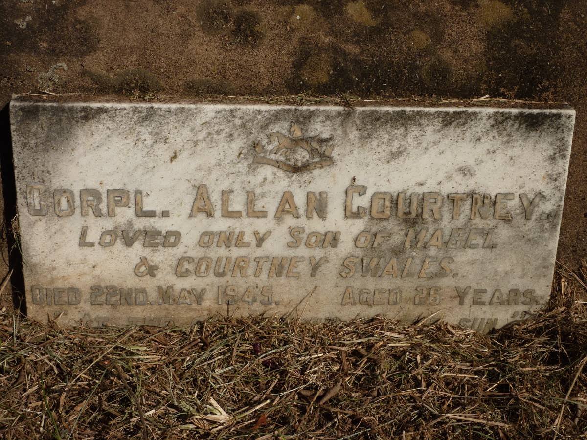 SWALES Courtney -1945 &amp; Mabel Edith -1963 :: SWALES Allan Courtney -1945