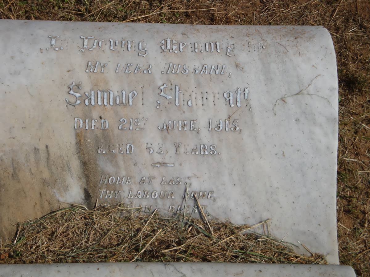 SHARRATT Samuel -1915