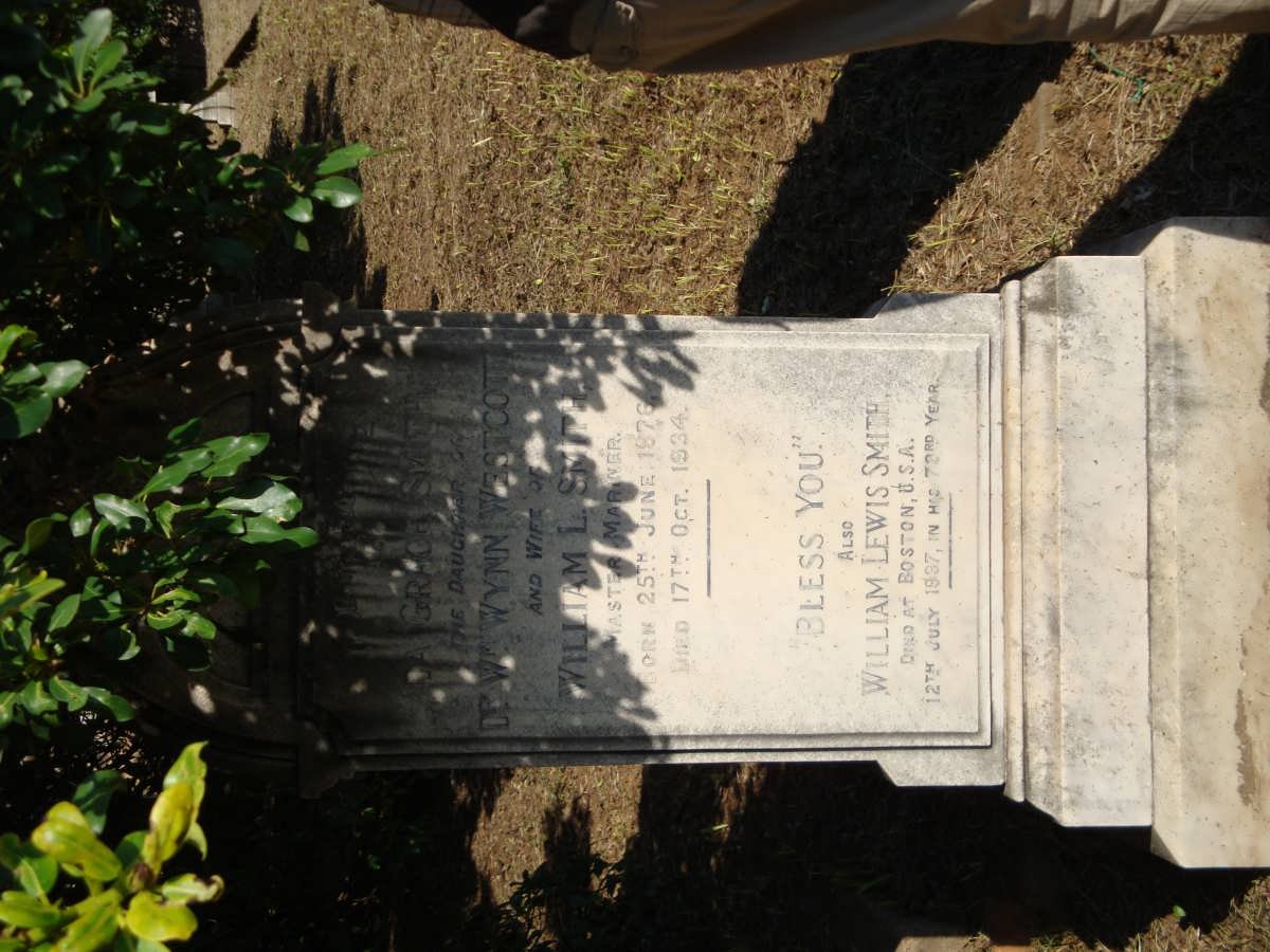 SMITH William Lewis -1937 &amp; ? Grace WESTCOTT 1876-1934