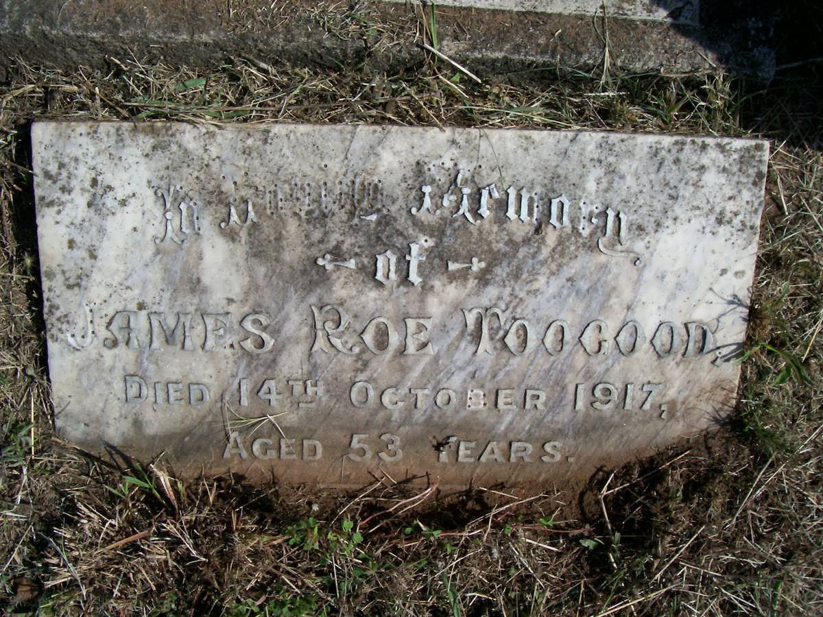 TOOGOOD James Roe -1917