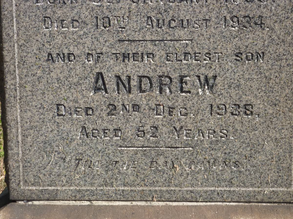 TAYLOR John 1853-1934 &amp; Amelia 1851-1921 :: TAYLOR Andrew -1938