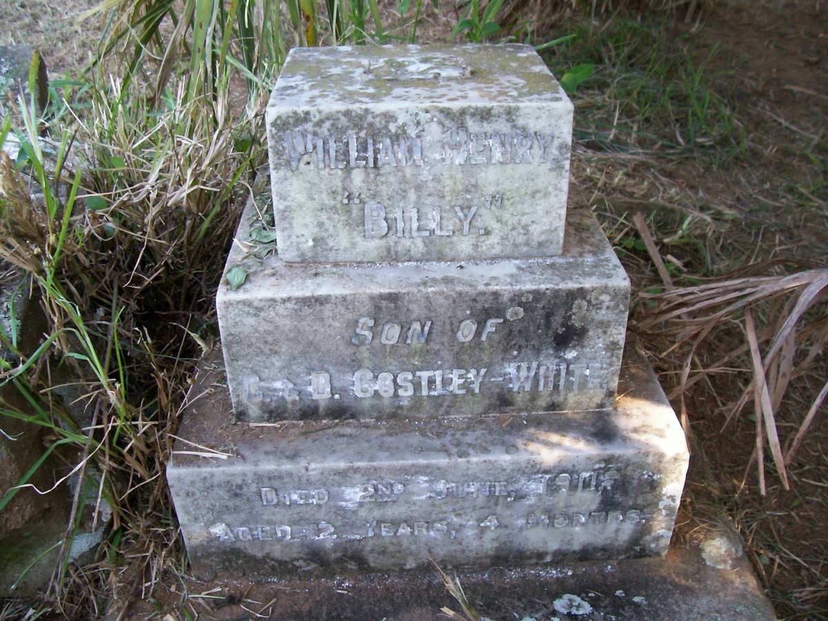 WHITE William Henry, Costley -190?