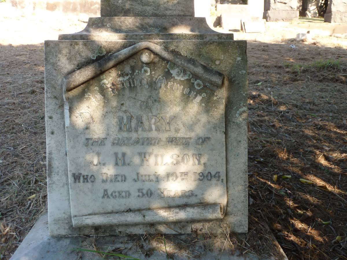 WILSON Mary -1904