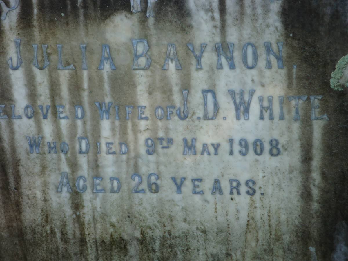 WHITE Julia Baynon -1908
