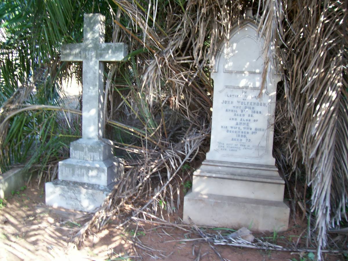 WOLFENDEN John -1866 &amp; Anne -1890