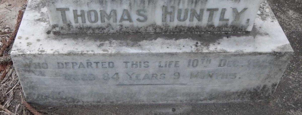 HUNTLY Thomas -1965
