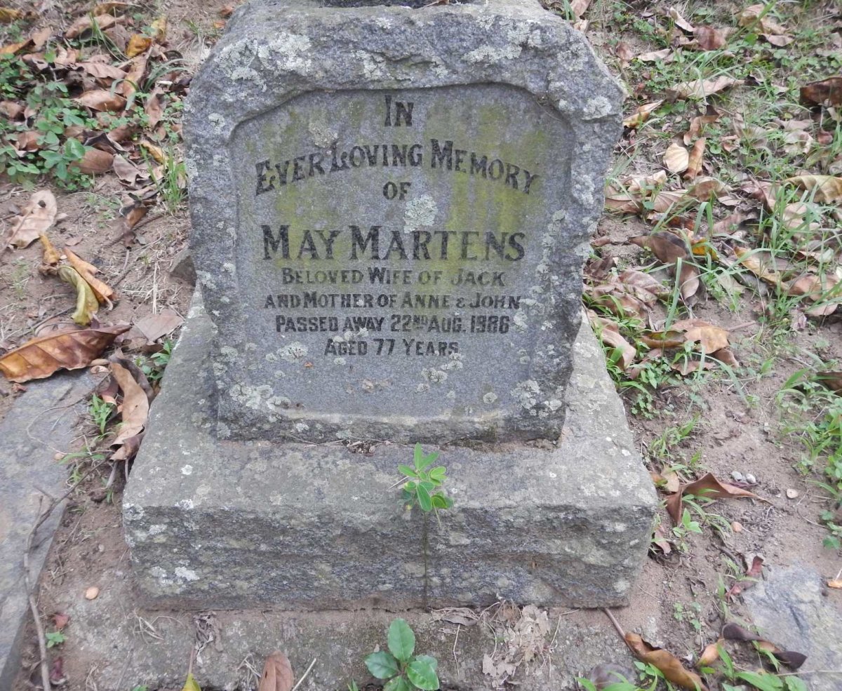 MARTENS May -1986