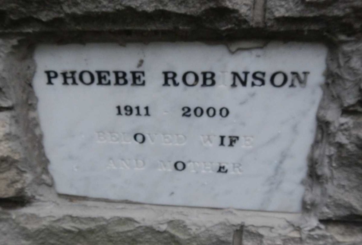 ROBINSON Phoebe 1911-2000