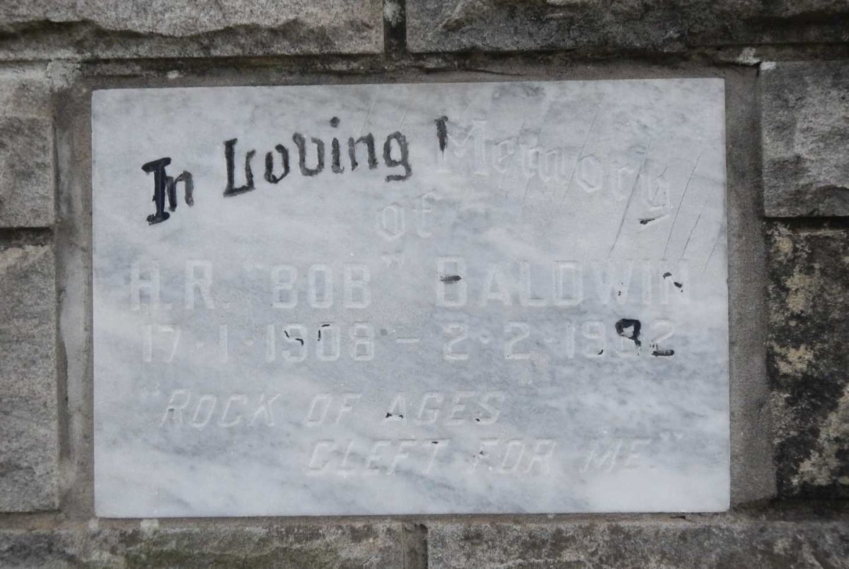 BALDWIN H.R. 1908-1982