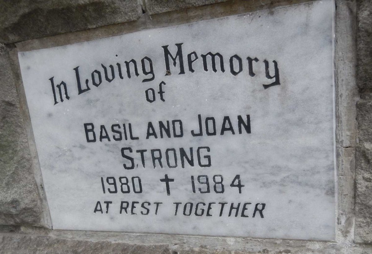 STRONG Basil -1980 &amp; Joan -1984