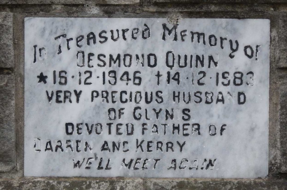 QUINN Desmond 1946-1983