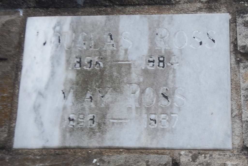 ROSS Douglas 1896-1984 &amp; May 1898-1987