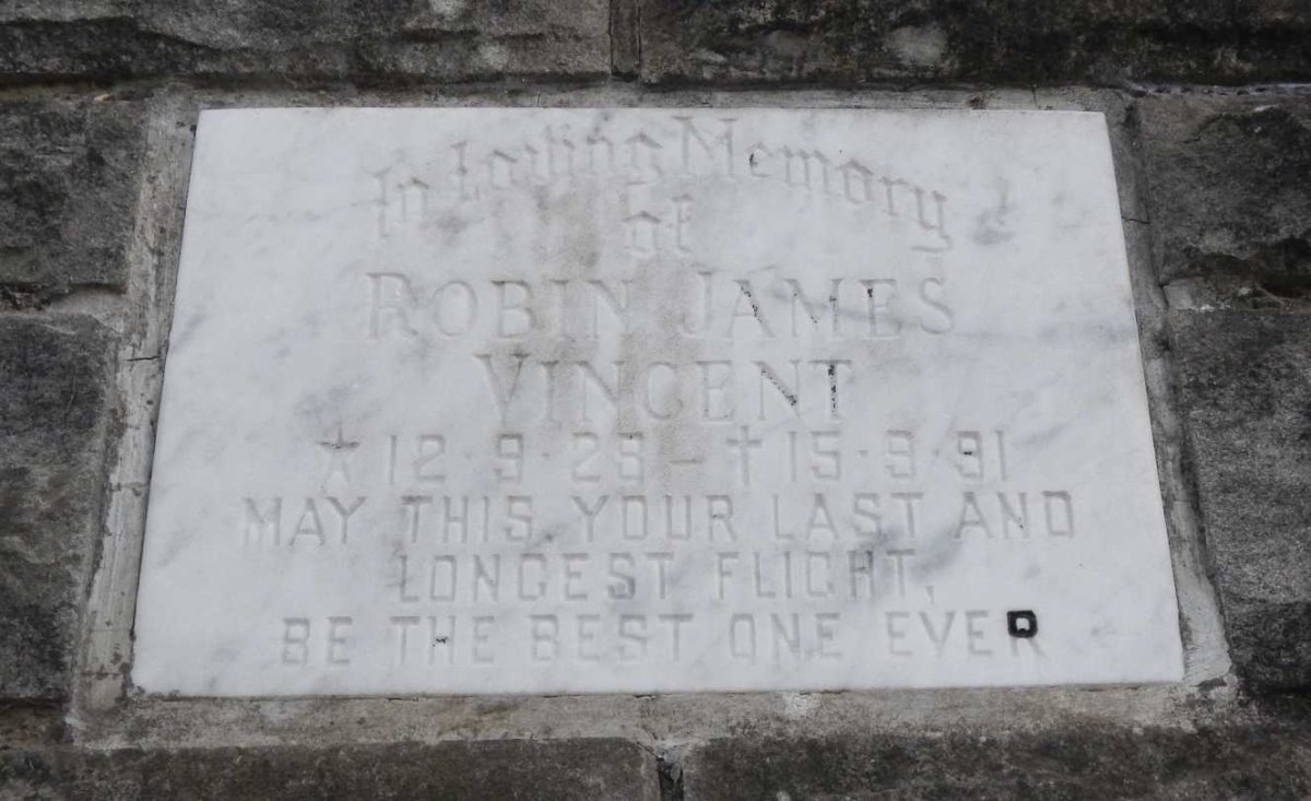 VINCENT Robin James 1928-1991