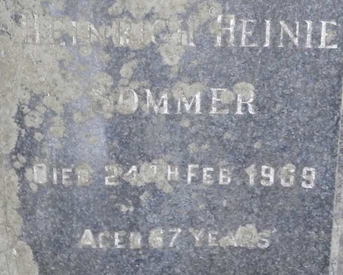 SOMMER Heinrich -1969
