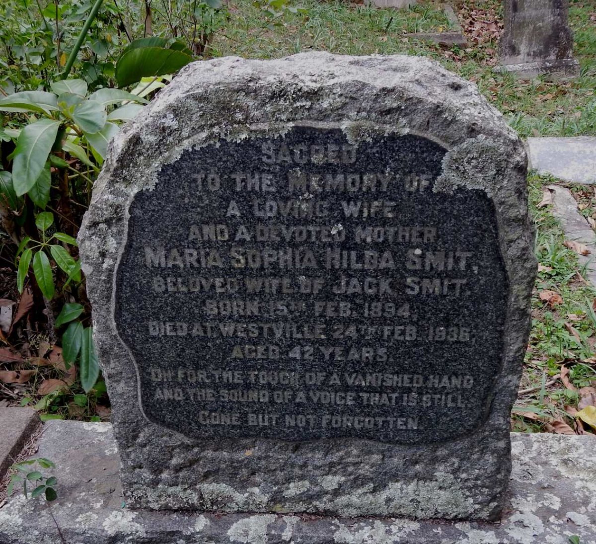 SMIT Maria Sophia Hilda 1894-1936