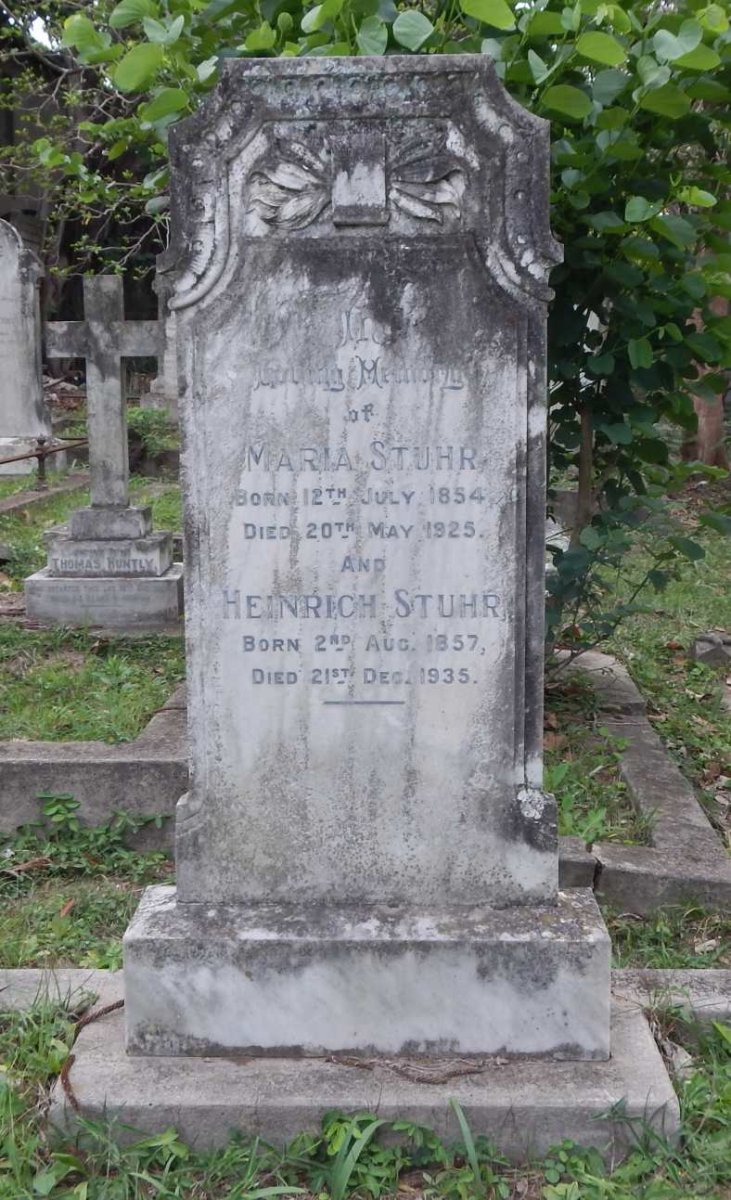 STUHR Heinrich 1857-1935 &amp; Maria 1854-1925