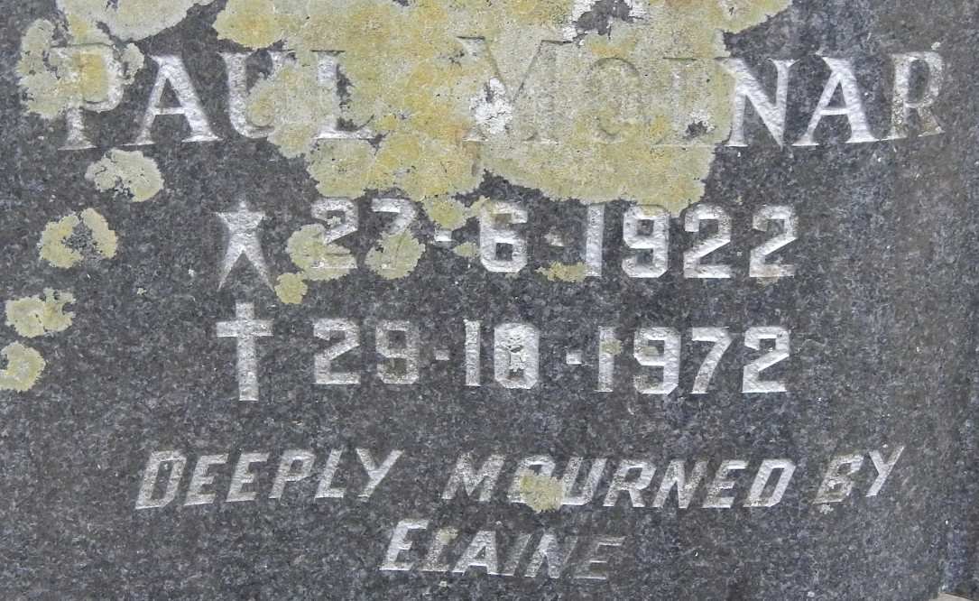 MOLNAR Paul 1922-1972