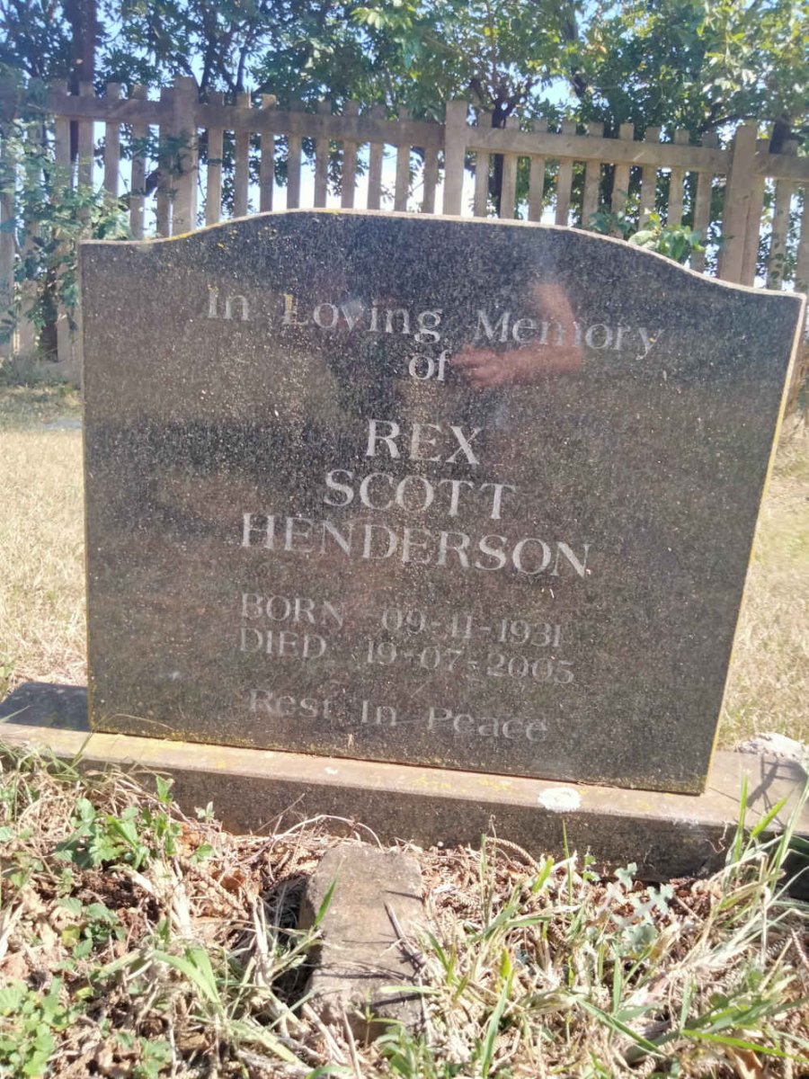 HENDERSON Rex Scott 1931-2005