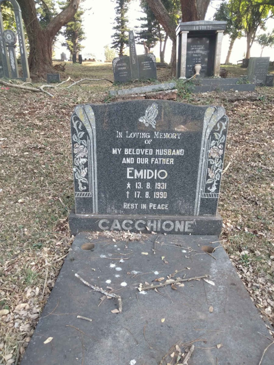 CACCHIONE Emidio 1931-1990