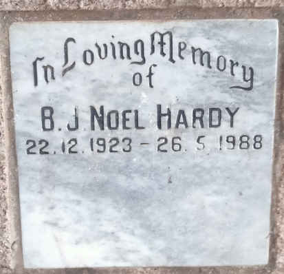 HARDY Noel B.J. 1923-1988