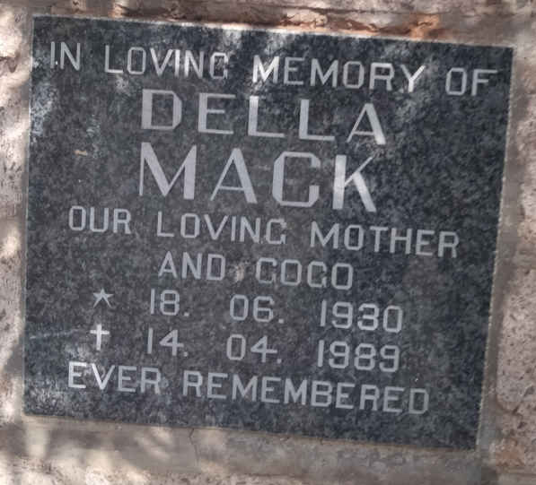 MACK Della 1930-1989