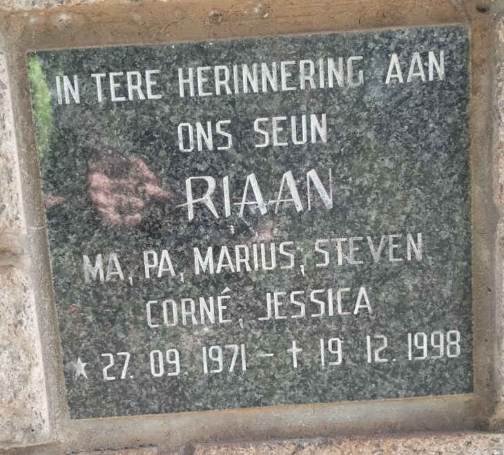 Riaan 1971-1998