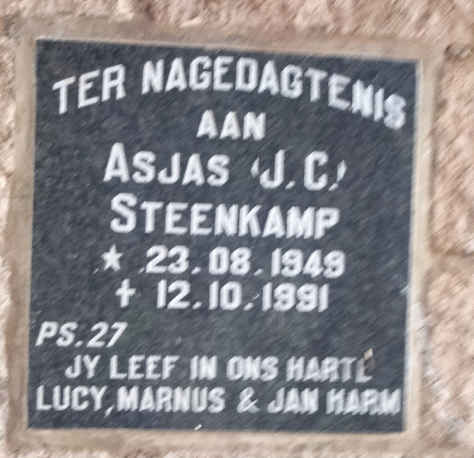 STEENKAMP J.C. 1949-1991