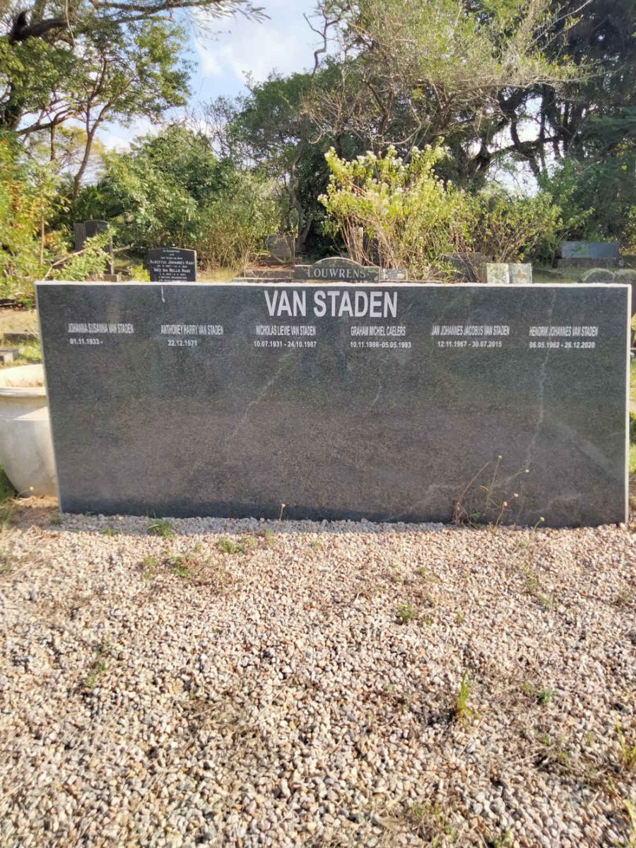 STADEN, van :: CAELERS