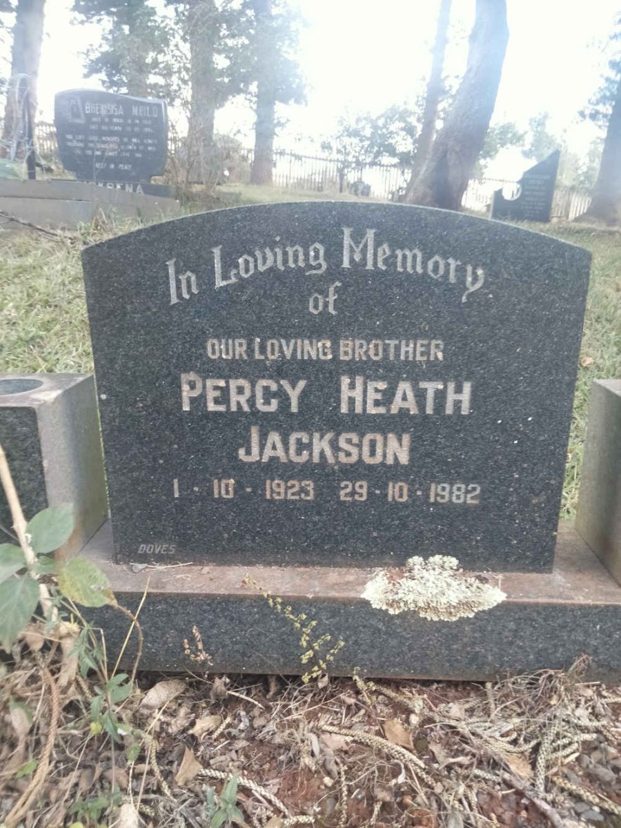 JACKSON Percy Heath 1923-1982