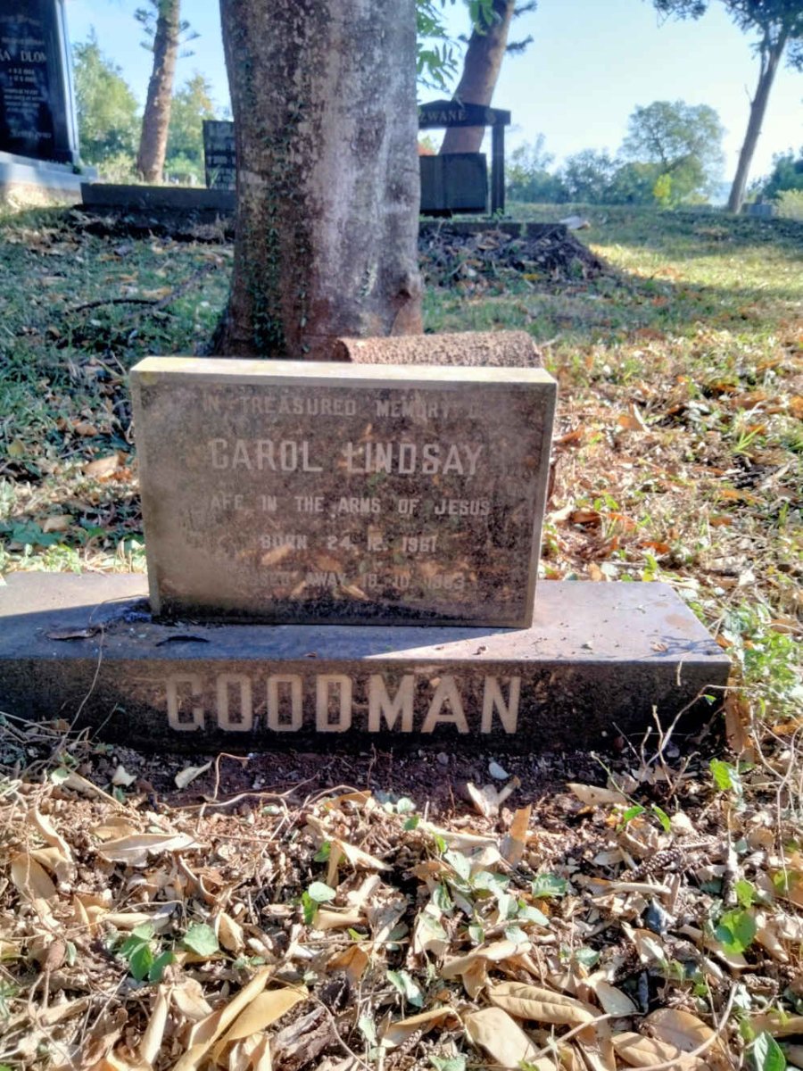 GOODMAN Carol Lindsay 1961-1983
