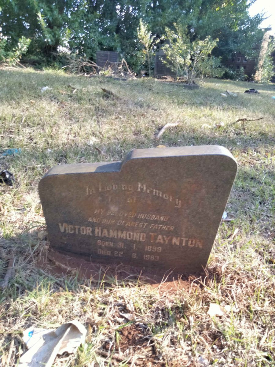 TAYNTON Victor Hammond 1899-1983