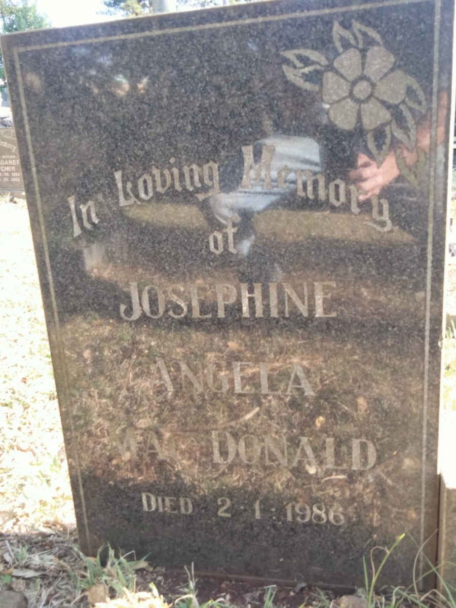 DONALD Josephine Angela-1986