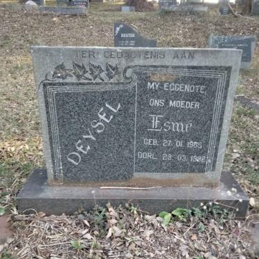 DEYSEL Esme 1965-1992