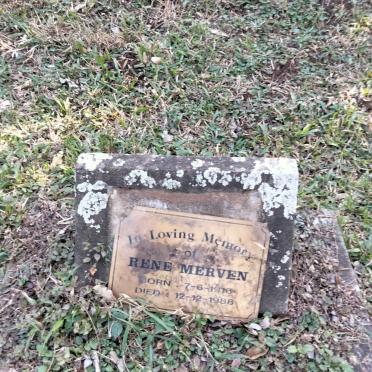 MERVEN Rene 1916-1988