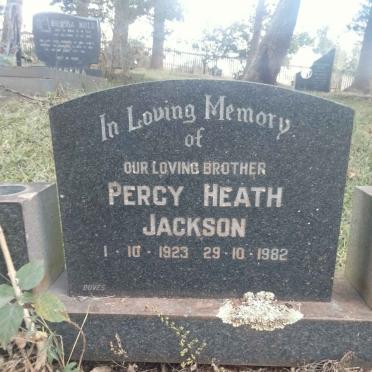 JACKSON Percy Heath 1923-1982