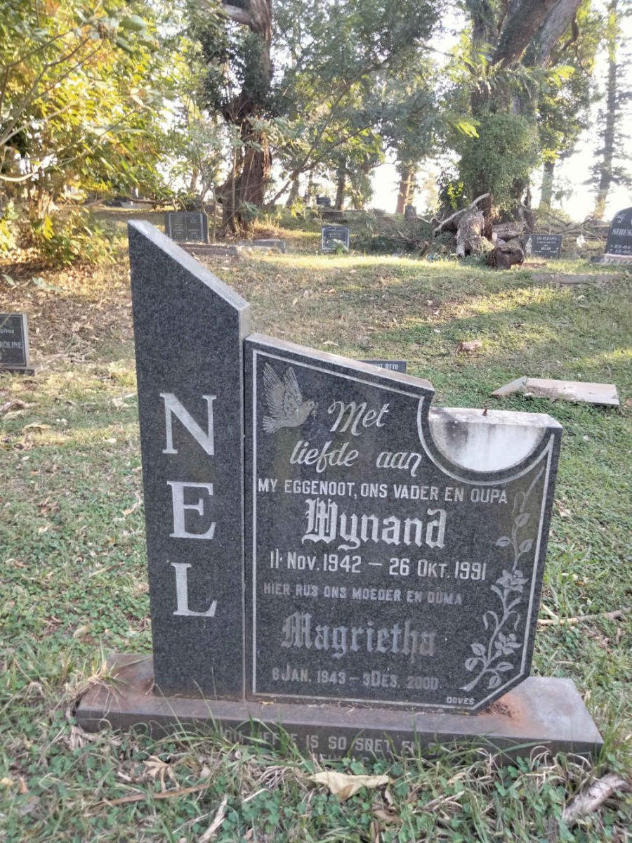 NEL Wynand 1942-1991 & Magrietha 1943-2000