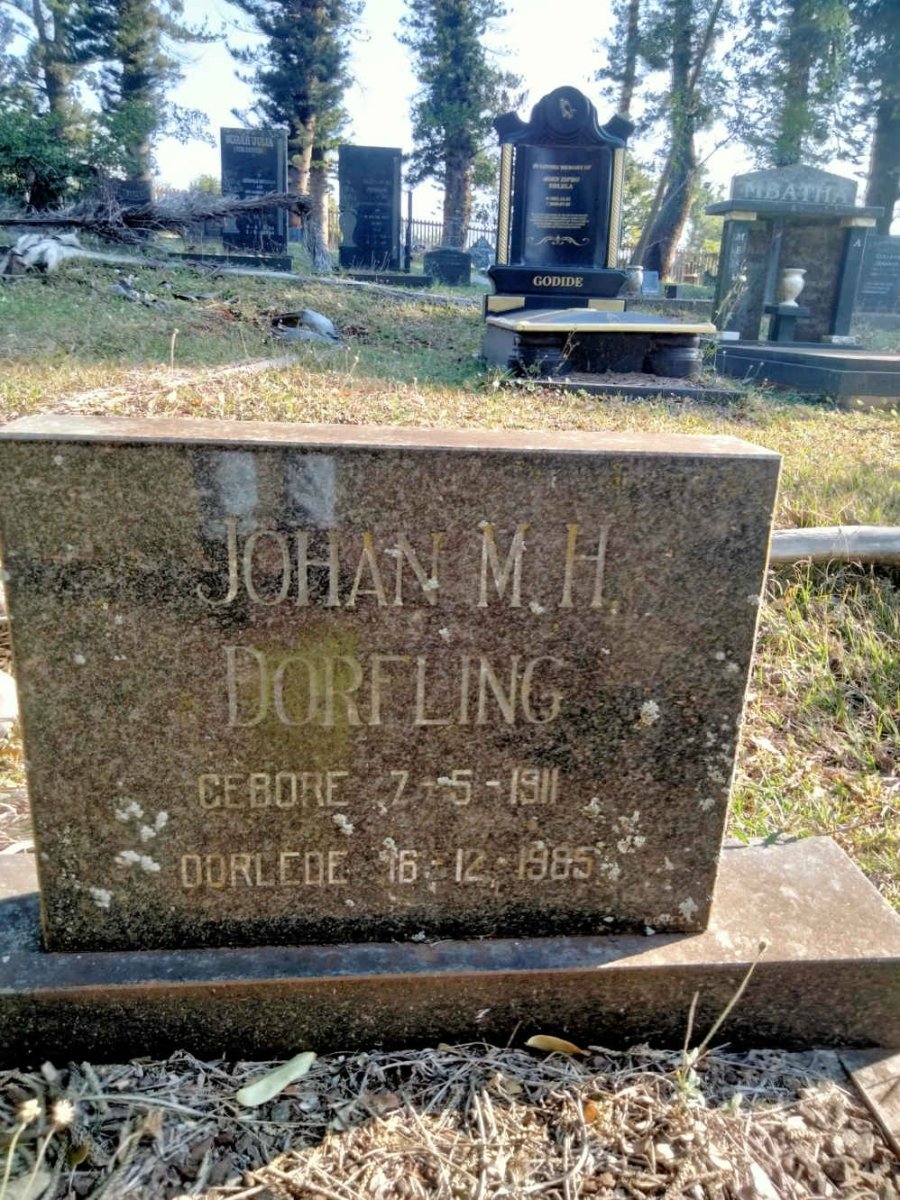 DORFLING Johan M.H. 1911-1985