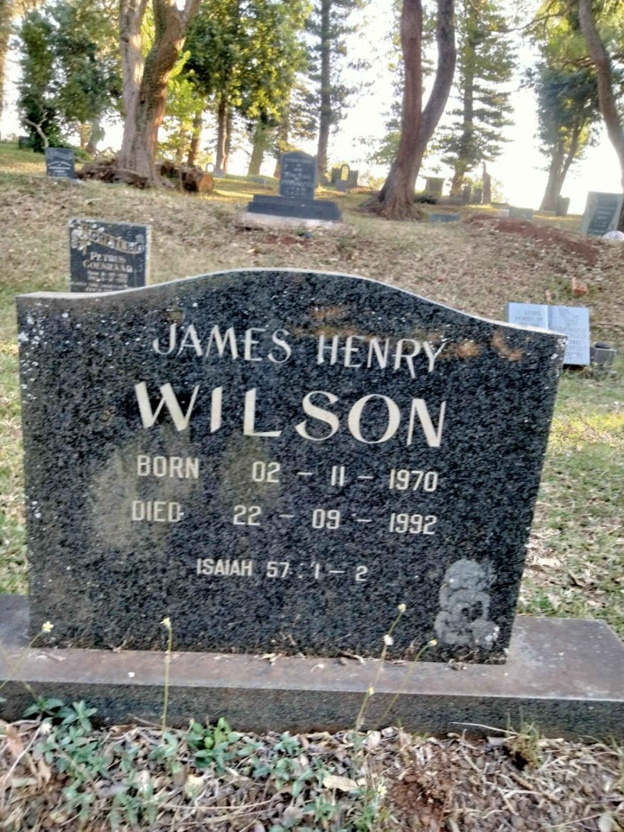 WILSON James Henry 1970-1992