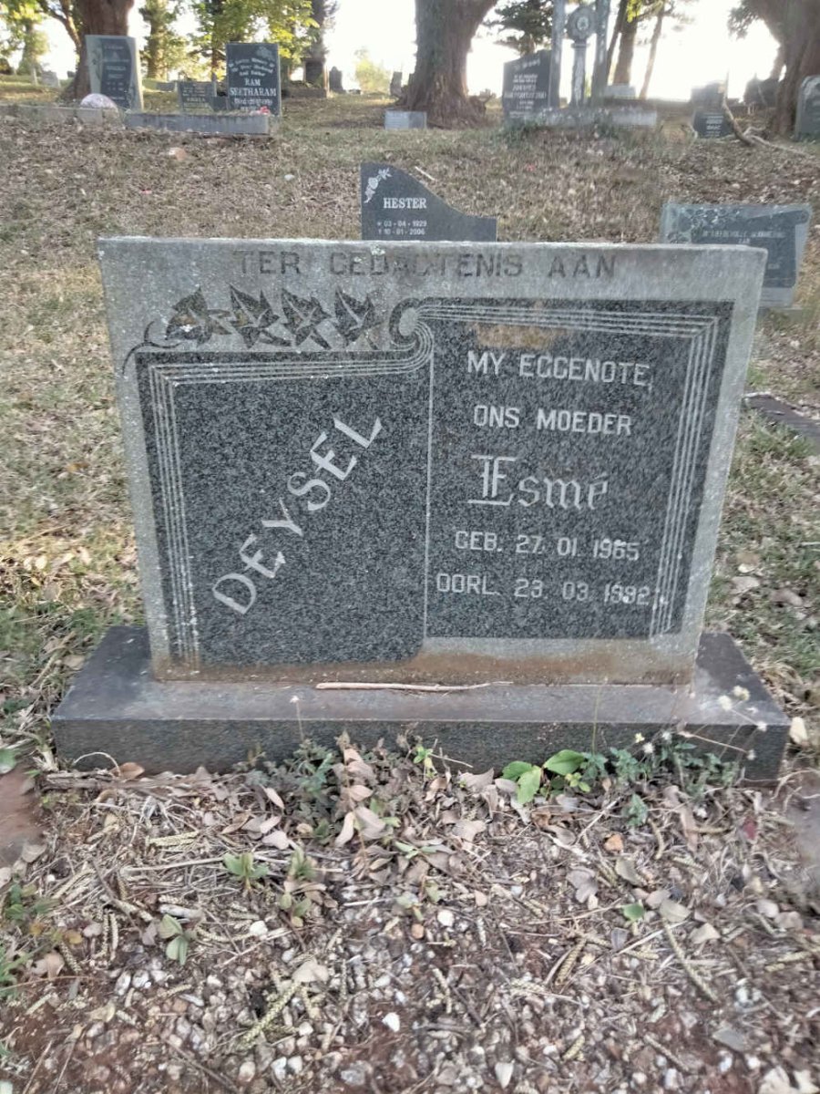 DEYSEL Esme 1965-1992