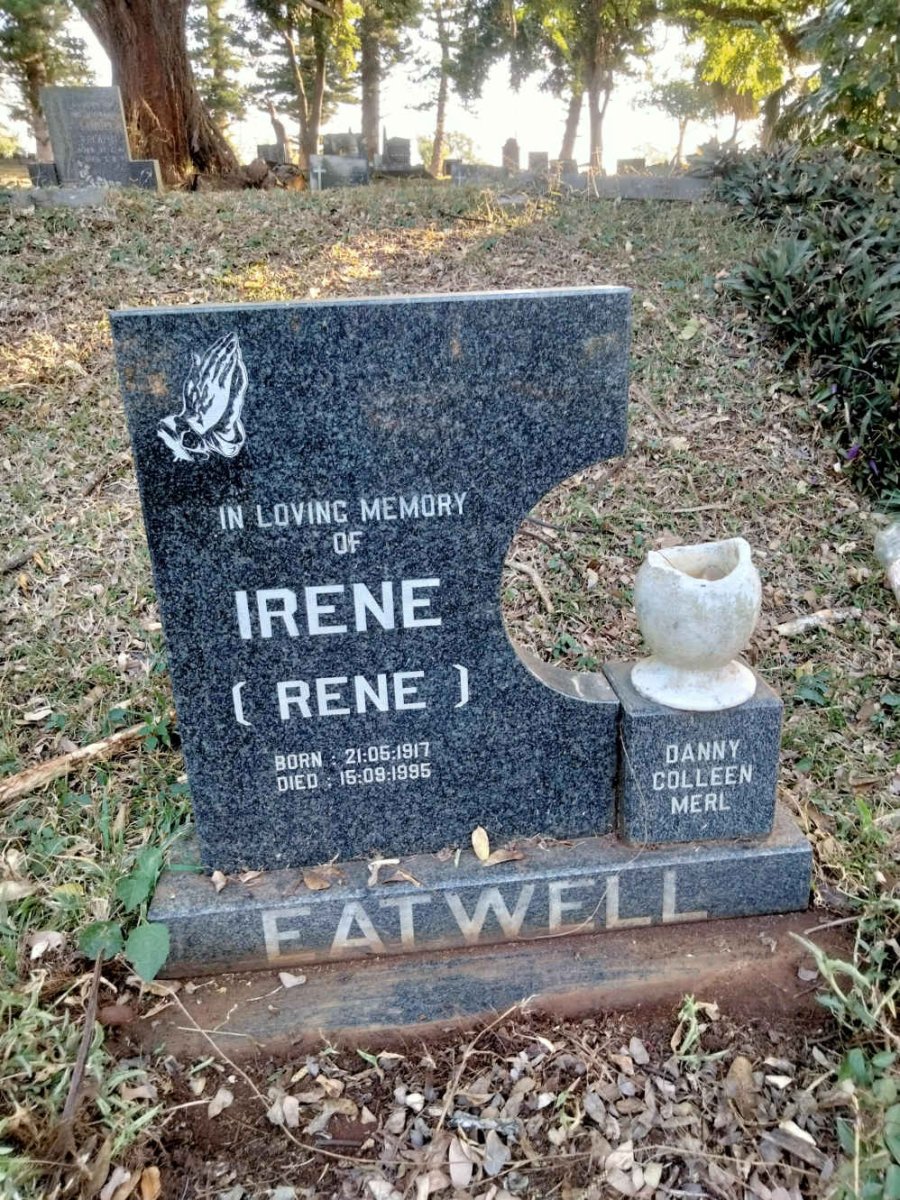 EATWELL Irene 1917-1995