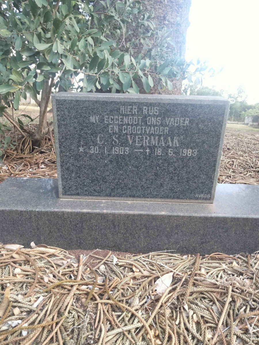 VERMAAK C.S. 1903-1983