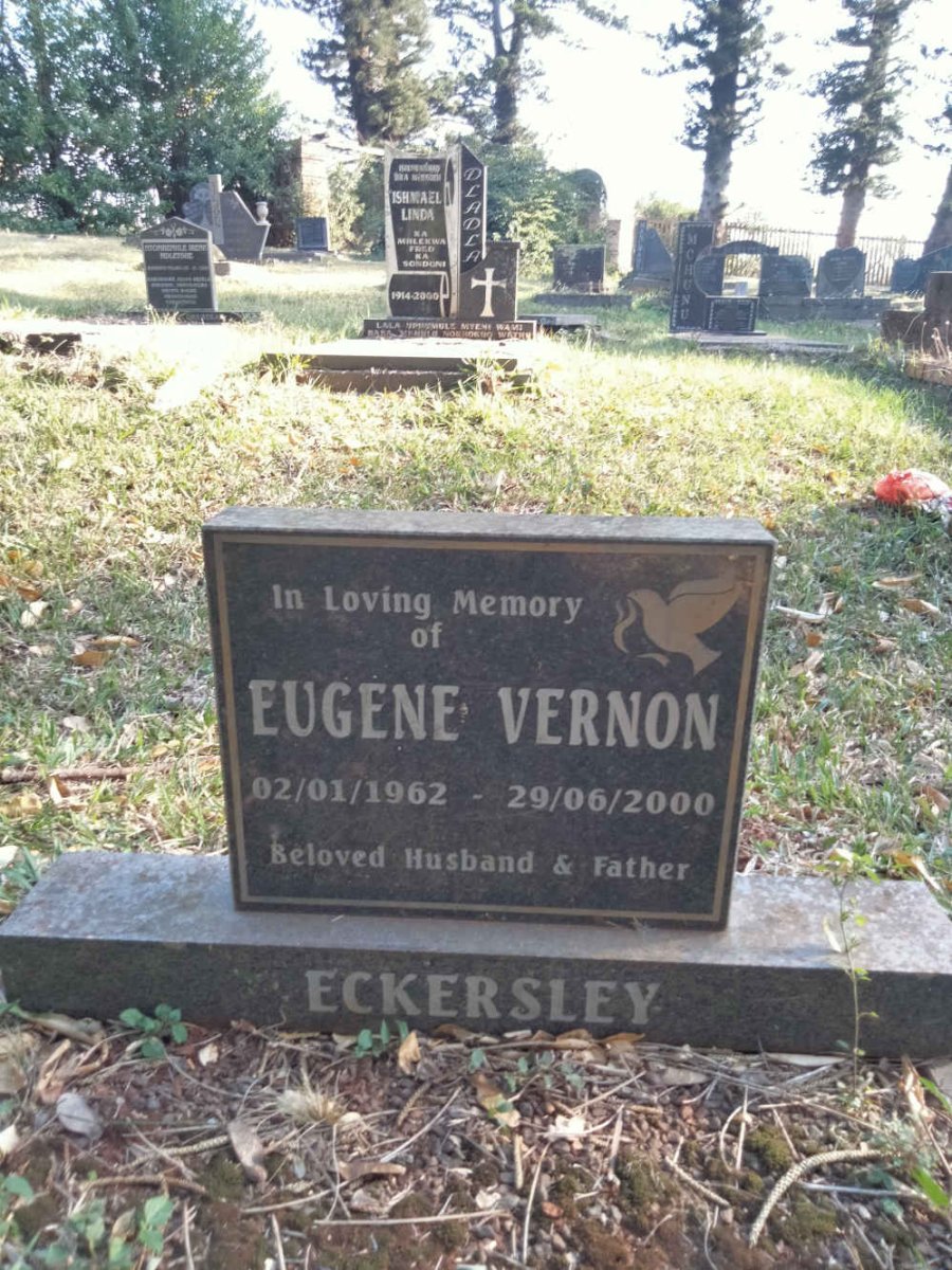 ECKERSLEY Eugene Vernon 1962-2000
