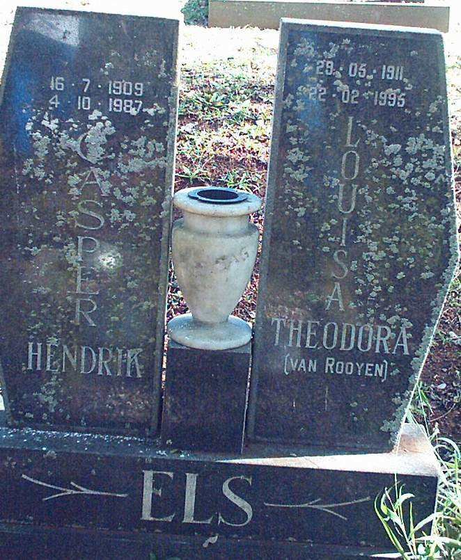 ELS Casper Hendrik 1909-1987 &amp;  Louisa Theodora VAN ROOYEN 1911-1995