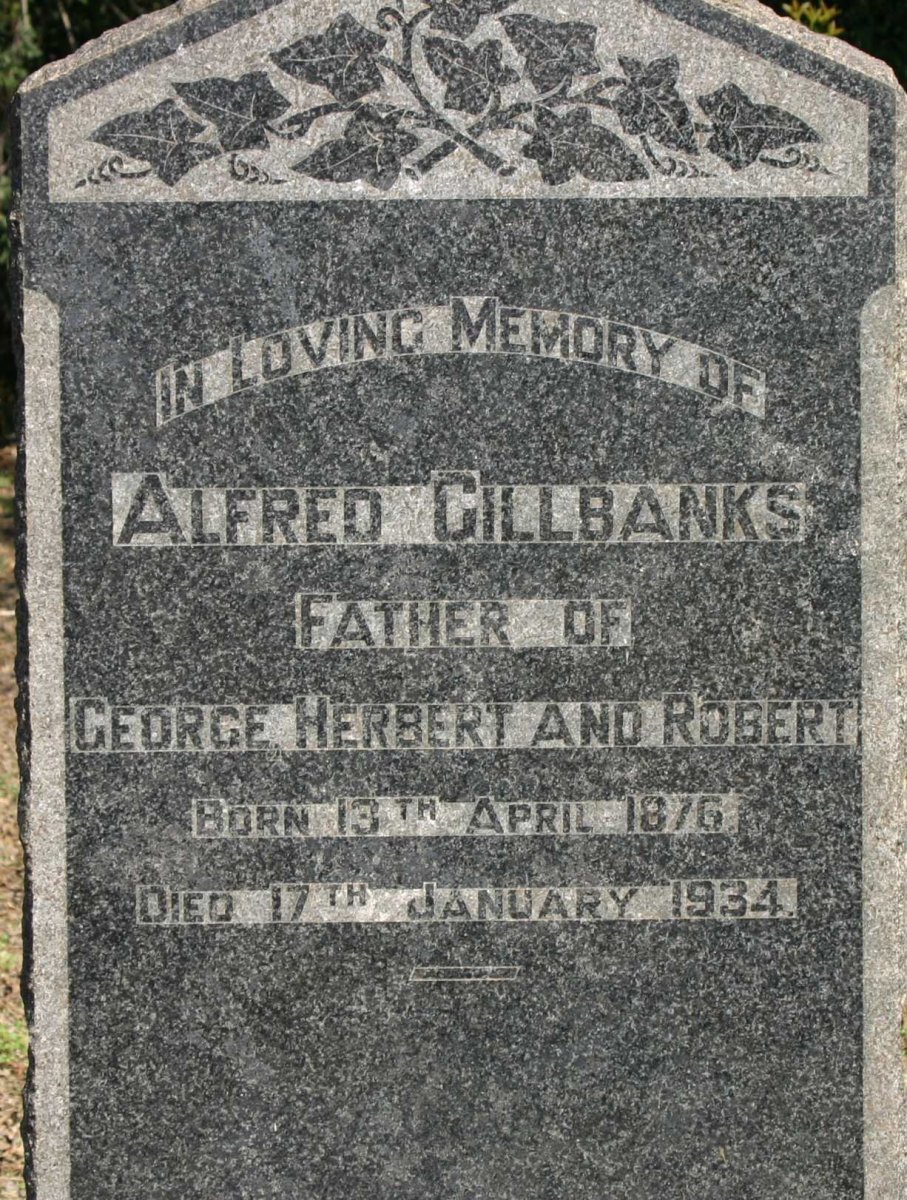 GILLBANKS Alfred 1876-1934