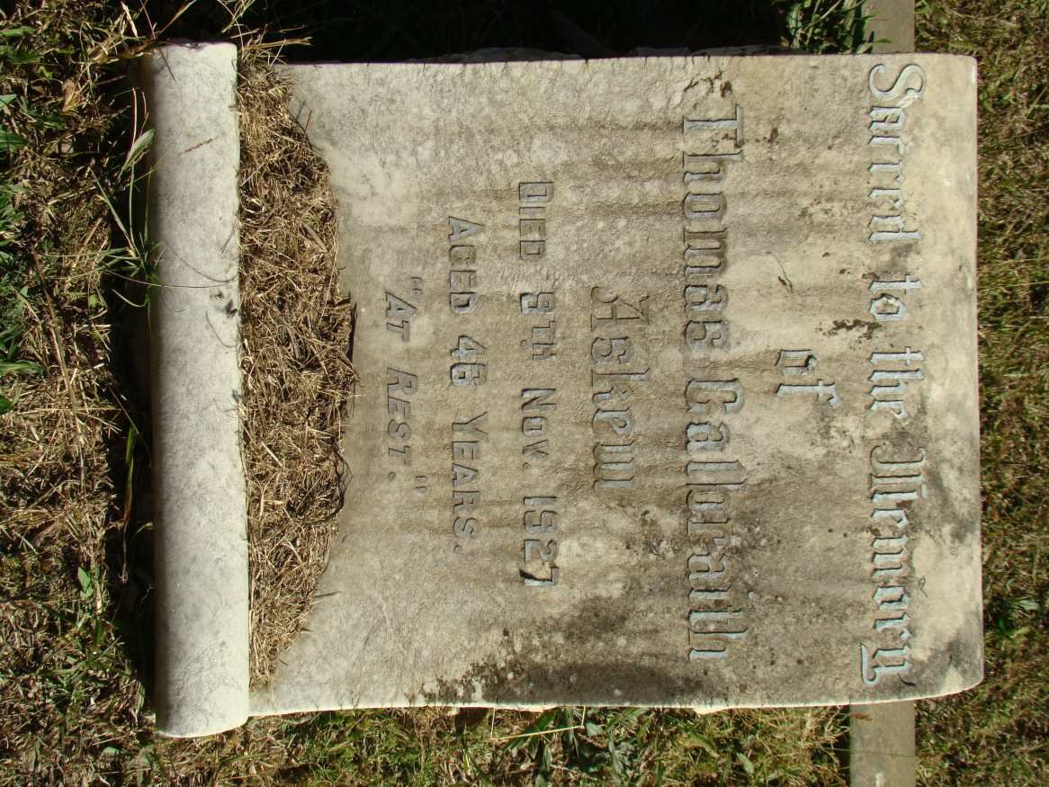 ASKEW Thomas Galbraith -1927