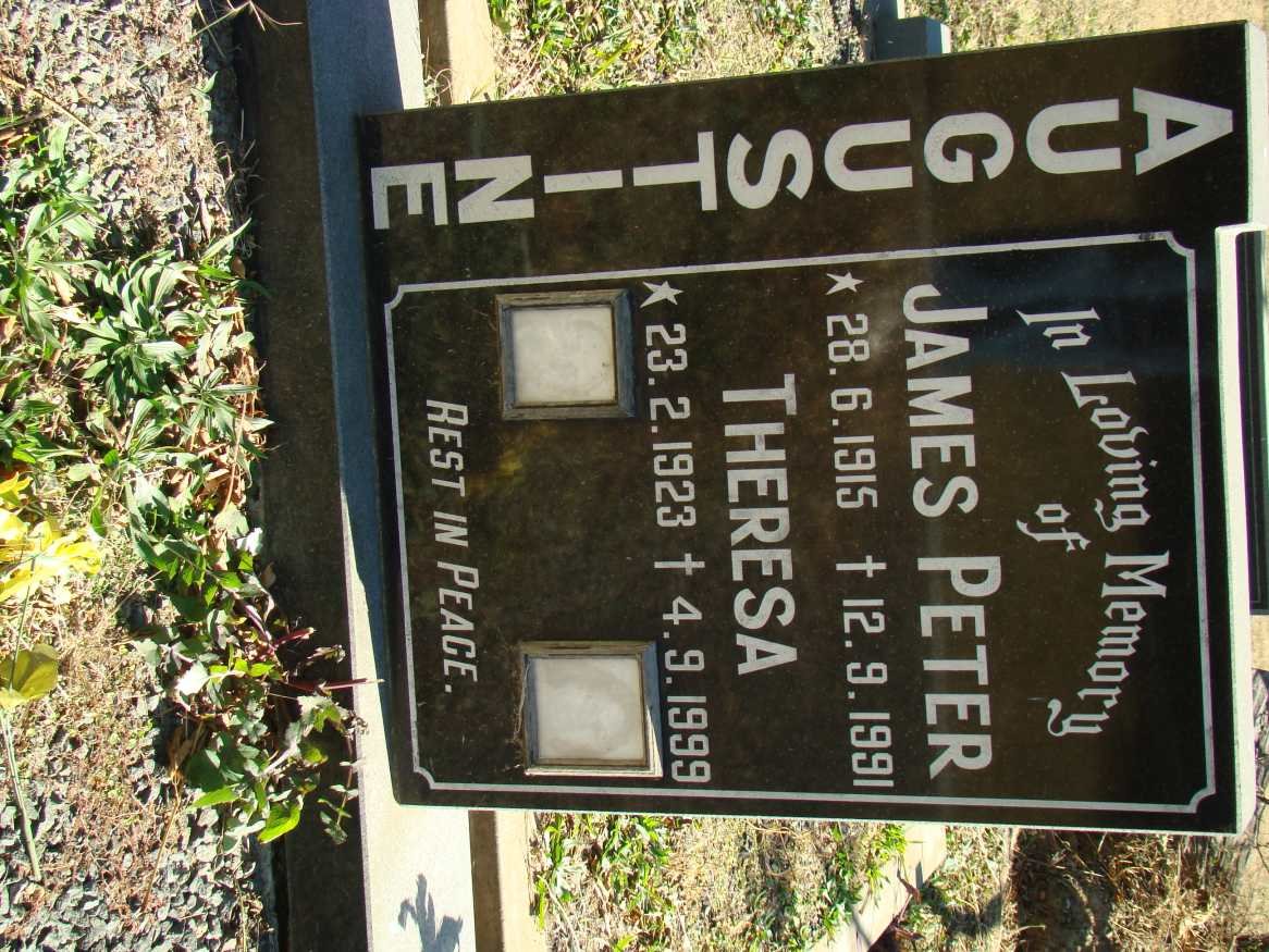 AUGUSTINE James Peter 1915-1991 &amp; Theresa 1923-1999