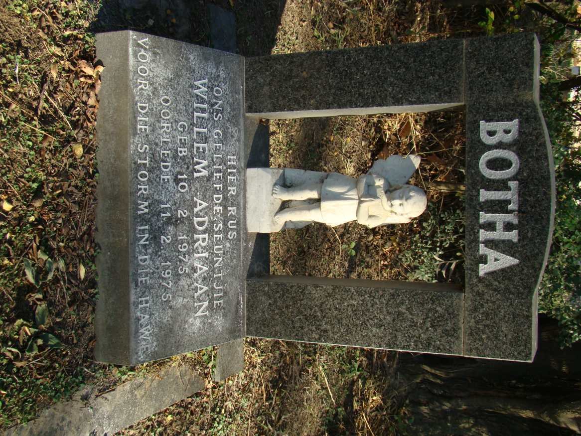 BOTHA Willem Adriaan 1975-1975